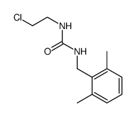 1-(2-chloroethyl)-3-[(2,6-dimethylphenyl)methyl]urea Structure