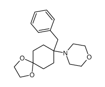4-(8-benzyl-1,4-dioxaspiro[4.5]dec-8-yl)morpholine Structure