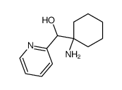 (1-Amino-cyclohexyl)-[2]pyridyl-methanol Structure