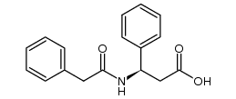 (R)-3-phenyl-3-(2-phenylacetamido)propanoic acid结构式