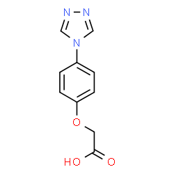 [4-(4H-1,2,4-Triazol-4-yl)phenoxy]acetic acid picture
