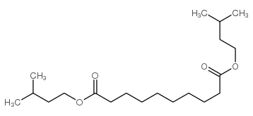 bis(3-methylbutyl) sebacate Structure