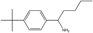 1-[4-(TERT-BUTYL)PHENYL]PENTYLAMINE结构式