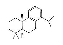 Phenanthrene, 1,2,3,4,4a,9,10,10a-octahydro-1,1,4a-trimethyl-8-(1-methylethyl)-, (4aS,10aS)-结构式