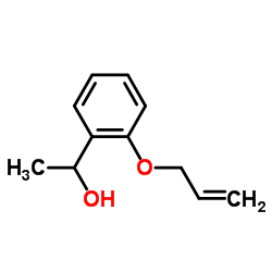 1-[2-(Allyloxy)phenyl]ethanol structure