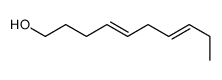 (4Z,7Z)-癸二烯醇结构式