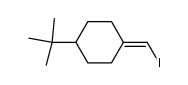 1-(iodomethylidene)-4-tert-butyl-cyclohexane结构式