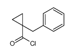 1-benzylcyclopropane-1-carbonyl chloride结构式