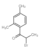 2-bromo-2-4-dimethylpropiophenone Structure
