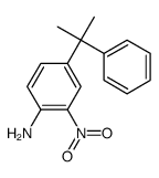 2-nitro-4-(2-phenylpropan-2-yl)aniline结构式