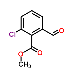 Methyl 2-chloro-6-formylbenzoate Structure