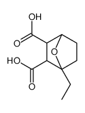 4-ethyl-7-oxabicyclo[2.2.1]heptane-2,3-dicarboxylic acid结构式