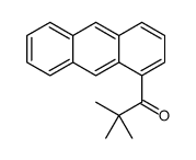 1-anthracen-1-yl-2,2-dimethylpropan-1-one结构式