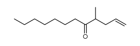 4-methyldodec-1-en-5-one结构式