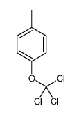 1-methyl-4-(trichloromethoxy)benzene Structure