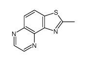 Thiazolo[4,5-f]quinoxaline, 2-methyl- (6CI) picture