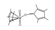 (η5-C5Me5)W(O)2(OC5Me5)结构式