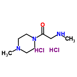 2-METHYLAMINO-1-(4-METHYL-PIPERAZIN-1-YL)-ETHANONE 2 HCL picture