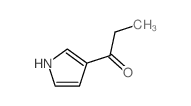 1-Propanone,1-(1H-pyrrol-3-yl)-结构式