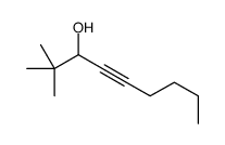 2,2-dimethylnon-4-yn-3-ol结构式