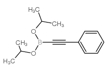 2-PHENYLACETYLENE-1-BORONIC ACID DIISOPROPYL ESTER structure