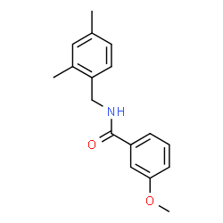 N-(2,4-Dimethylbenzyl)-3-methoxybenzamide结构式