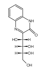 3-(Dr-1tF,2cF,3rF,4-tetrahydroxy-but-catF-yl)-1H-quinoxalin-2-one Structure