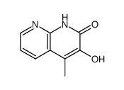 3-hydroxy-4-methyl-1,8-naphthyridin-2(1H)-one Structure