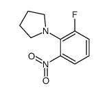1-(2-Fluoro-6-nitrophenyl)pyrrolidine Structure