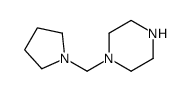Piperazine, 2-(1-pyrrolidinylmethyl)- (9CI)结构式
