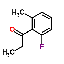 1-(2-Fluoro-6-methylphenyl)-1-propanone Structure