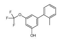 3-(2-methylphenyl)-5-(trifluoromethoxy)phenol结构式
