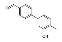 4-(3-hydroxy-4-methylphenyl)benzaldehyde结构式