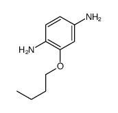 2-butoxybenzene-1,4-diamine Structure