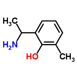 2-(1-Aminoethyl)-6-methylphenol结构式