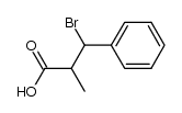 3-bromo-2-methyl-3-phenylpropionic acid Structure