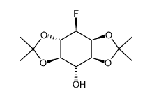 (3aR,4R,4aS,7aS,8R,8aS)-8-fluoro-2,2,6,6-tetramethylhexahydrobenzo[1,2-d:4,5-d']bis([1,3]dioxole)-4-ol结构式