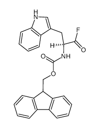 Fmoc-L-Trp-F Structure