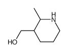 (2-甲基哌啶-3-基)甲醇结构式