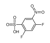 2,4-difluoro-5-nitrobenzene sulfonic acid picture