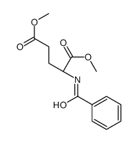 dimethyl (2R)-2-benzamidopentanedioate结构式