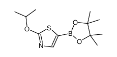 2-propan-2-yloxy-5-(4,4,5,5-tetramethyl-1,3,2-dioxaborolan-2-yl)-1,3-thiazole图片