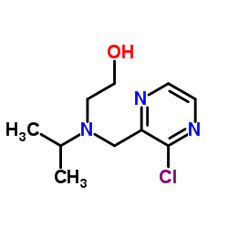 2-{[(3-Chloro-2-pyrazinyl)methyl](isopropyl)amino}ethanol Structure