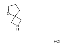 5-氧杂-2-氮杂螺[3.4]辛烷盐酸盐结构式