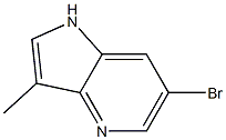 6-溴-3-甲基-1H-吡咯并[3,2-b]吡啶结构式