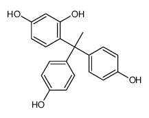 4-[1,1-bis(4-hydroxyphenyl)ethyl]benzene-1,3-diol结构式