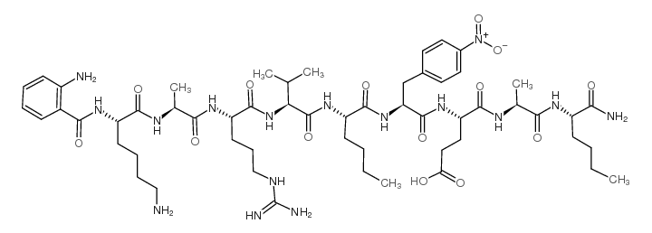 ANTHRANILYL-HIV PROTEASE SUBSTRATE结构式