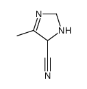 4-methyl-2,5-dihydro-1H-imidazole-5-carbonitrile Structure