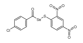 4-chlorobenzoyl 2,4-dinitrobenzenesulfenyl selenide Structure