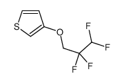 3-(2,2,3,3-tetrafluoropropoxy)thiophene结构式